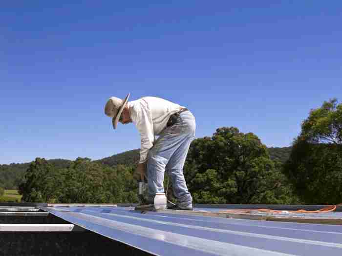 metal roof repair